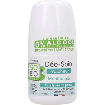 So Bio Déodorant Fraîcheur Menthe Bio 50ml | LE PARA