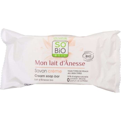 So Bio Savon Crème Bloc au Lait d'Ânesse | LE PARA