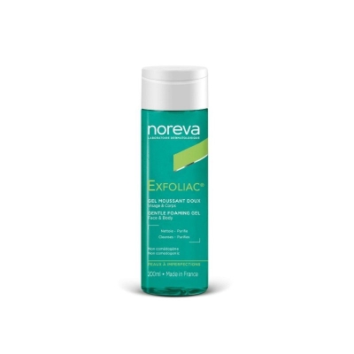 Noreva Exfoliac Gel Moussant Doux 200ml | LE PARA