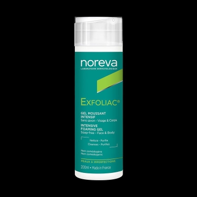Exfoliac Gel Moussant Intensif 200ml - Noreva | LE PARA