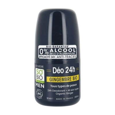 Déodorant Homme Gingembre Bio 24h - So Bio | LE PARA