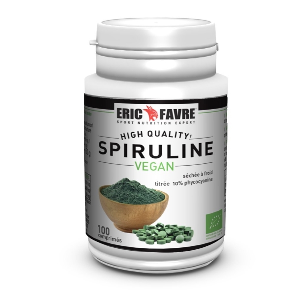Eric Favre Spiruline Bio Vegan - 100 Comprimés