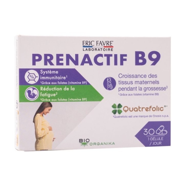 Eric Favre Prenactif B9 - 30 Capsules