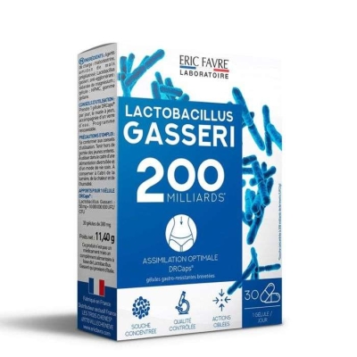 Eric Favre Lactobacillus Gasseri 30 Gélules | LE PARA