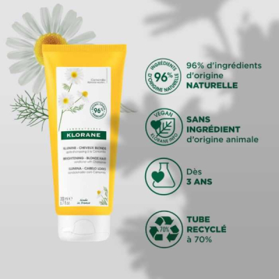 KLORANE - Baume apres shampoing a la camomille 200 ml