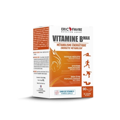 Eric Favre Vitamine B Max 90 Comprimés | LE PARA