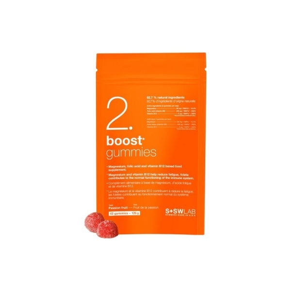 S+SWLAB 2 Boost Gummies Goût Fruit de la Passion