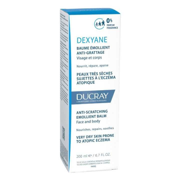 DUCRAY - Dexyane baume emollient anti grattage 200 ml