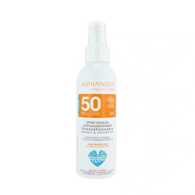 Alphanova Spray Solaire Familial Bio SPF 50+ | LE PARA