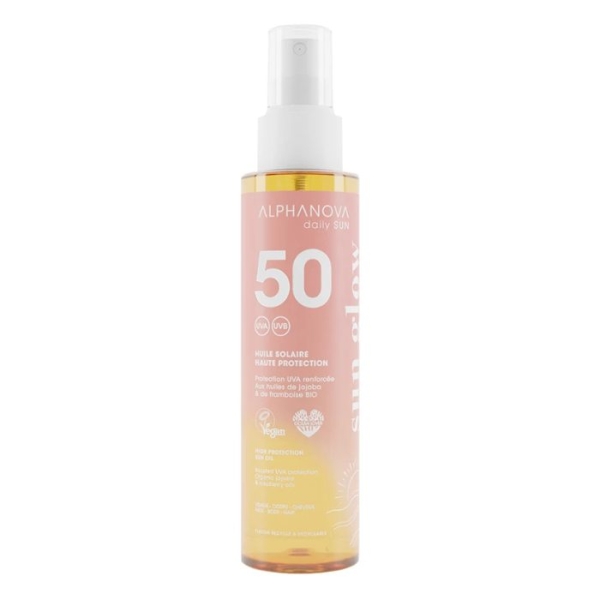 Alphanova Daily Sun Glow Huile Solaire SPF 50