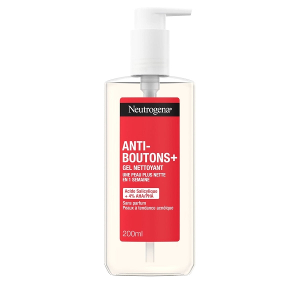 Neutrogena Anti-Boutons+ Gel Nettoyant 200ml