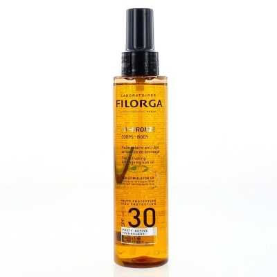 Filorga UV-Bronze Corps Huile Solaire SPF30 150ml