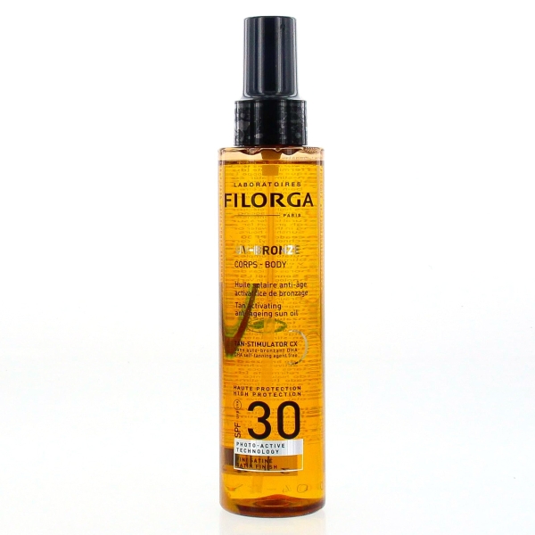 Filorga UV-Bronze Corps Huile Solaire Anti-Âge SPF30 150ml
