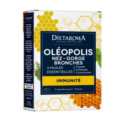 Dietaroma Oléopolis Immunité Bio 60 Capsules | LE PARA