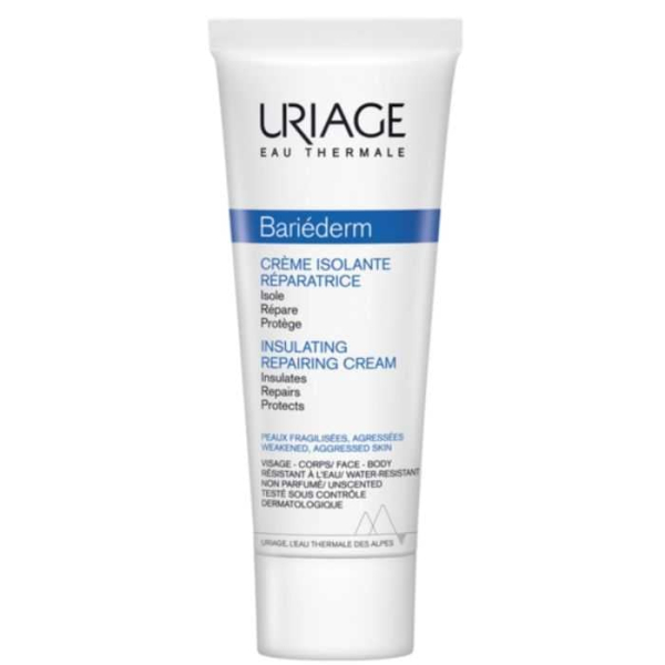 URIAGE - Bariederm creme isolante reparatrice 75ml peaux agressées