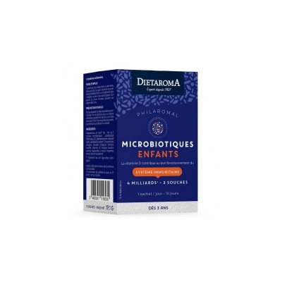 Dietaroma Probiotiques Enfants 15 Sachets | LE PARA