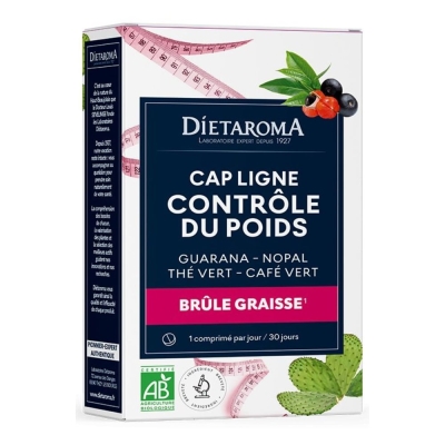 Dietaroma Cap Ligne Brûle-Graisse Bio - 30 Comprimés