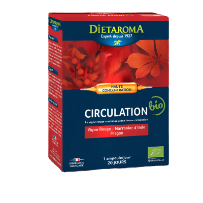 Diétaroma Circulation Bio 20 Ampoules | LE PARA