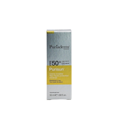 Puriaderm Purisun Crème Solaire Invisible SPF50+ | LE PARA
