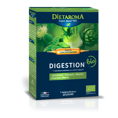 Dietaroma Digestion Bio - 20 Ampoules de 10ml | LE PARA