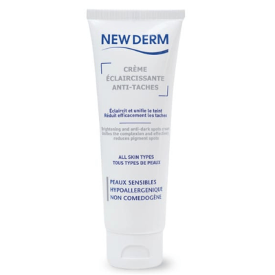 New Derm Crème Éclaircissante Anti-Taches 50ml | LE PARA