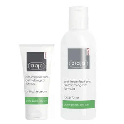 Ziaja Med Anti-acne Set Crème et Toner | LE PARA