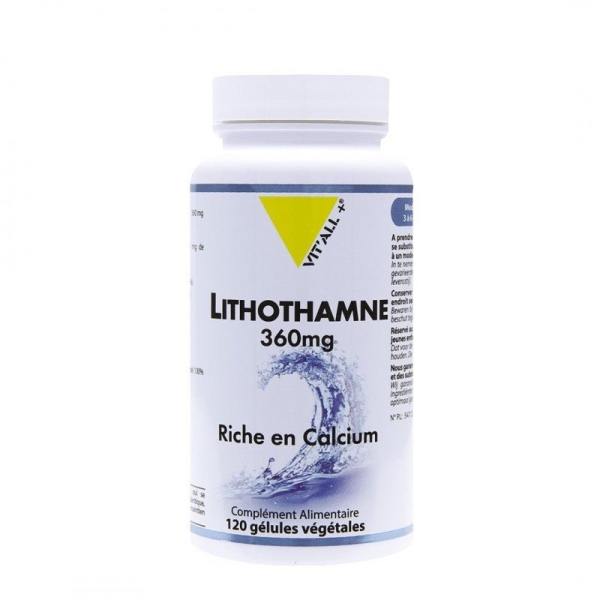 VITALL+ Lithothamne Calcium 360mg - 120 Gélules