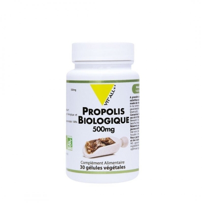 Vitall+ Propolis Biologique 500 mg - 30 Gélules