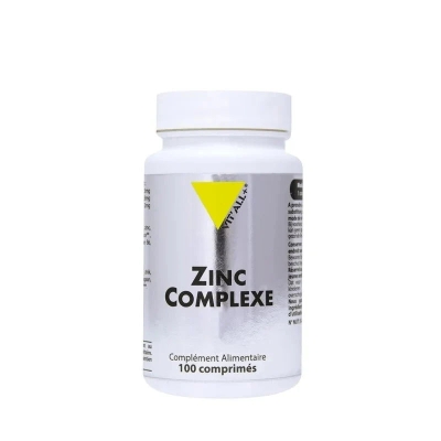 Vitall+ Zinc Complexe - 100 Comprimés | LE PARA