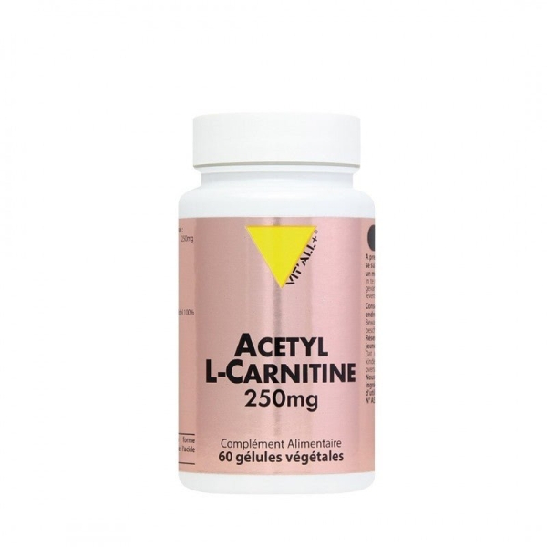 Vitall+ L-Carnitine 250mg - 50 Gélules