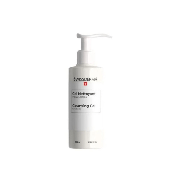 SwissDerma Gel Nettoyant Purifiant pour Peaux Grasses 500ml