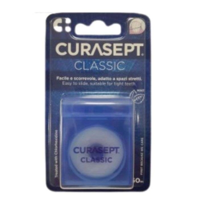 CURASEPT Fil Dentaire Cire Mentholée 50m | LE PARA