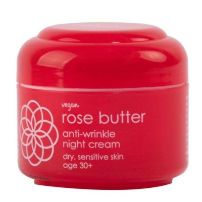 Crème de Nuit Anti-Âge au Beurre de Rose - Ziaja | LE PARA
