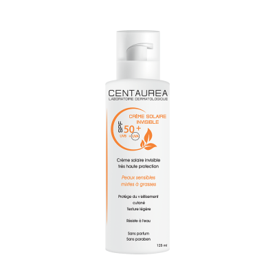 Centaurea Crème Solaire Invisible SPF 50+ 125ml
