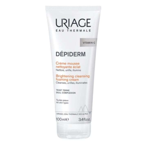 URIAGE - Depiderm creme mousse nettoyante eclat 100 ml
