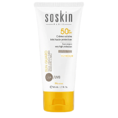 Soskin Écran Solaire Teinté SPF50 Medium | LE PARA