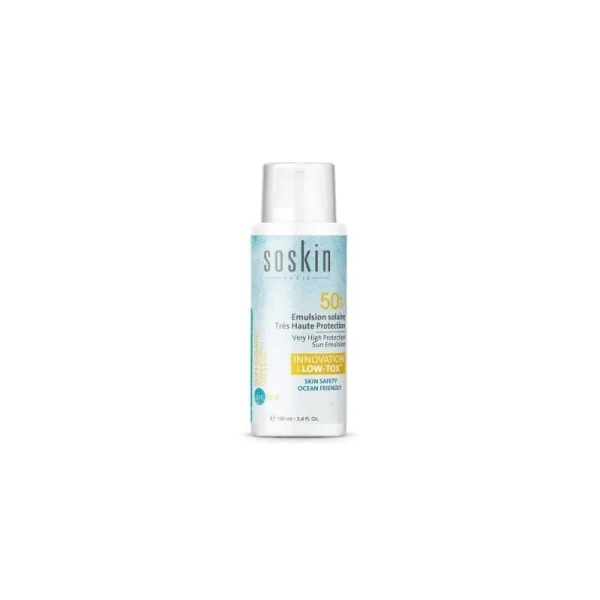 Soskin Low-Tox Émulsion Solaire SPF50+ 100ml