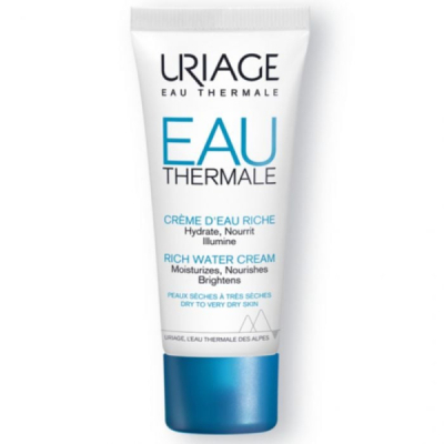 URIAGE - Eau thermale crème d’eau riche crème hydratante 40