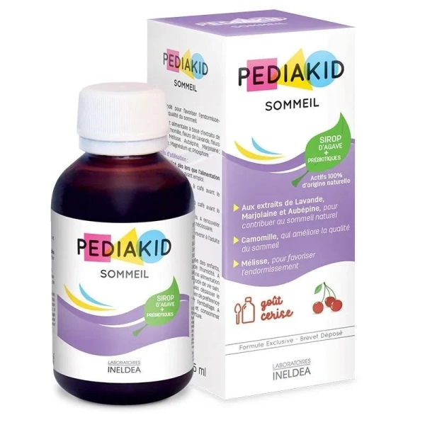 PediaKid Sommeil Sirop Goût Cerise 125 ml