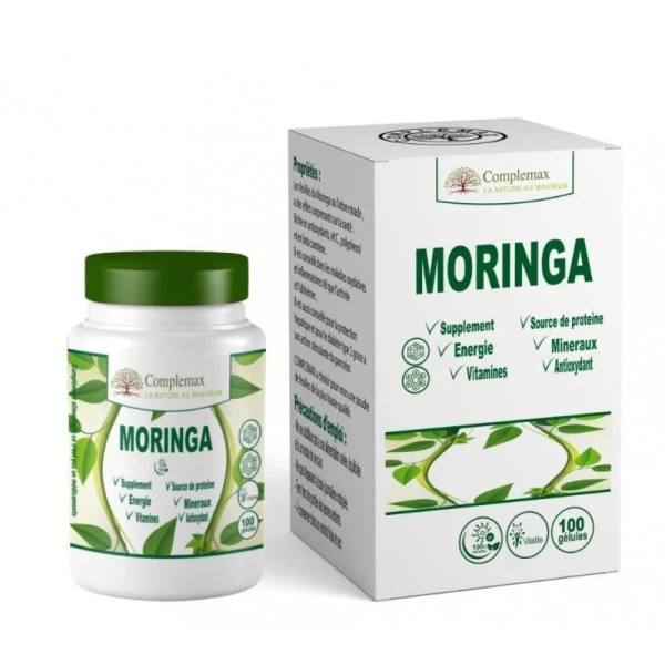Complemax Moringa 400mg - 100 Gélules