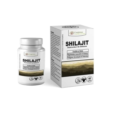 Complemax Shilajit 60 Gélules Vitalité & Bien-être | LE PARA