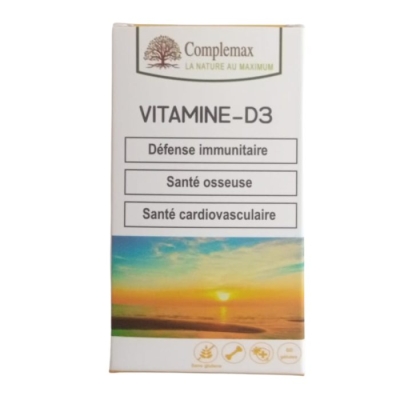 Complemax Vitamine D3 - 60 Gélules | LE PARA