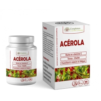 Complemax Acérola 500mg - 60 Gélules | LE PARA