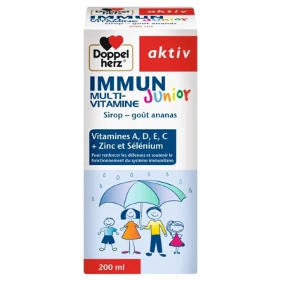 Doppel Herz Immun Multivitamine Junior Sirop Ananas