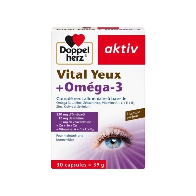 Doppel Herz Activ Vital Yeux + Oméga-3 | LE PARA