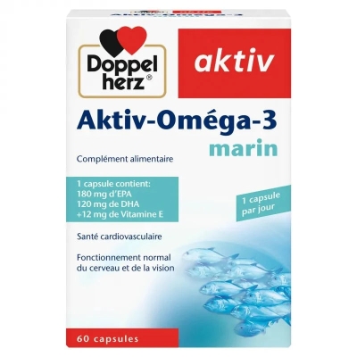 Doppel herz Aktiv Oméga-3 Marin | LE PARA