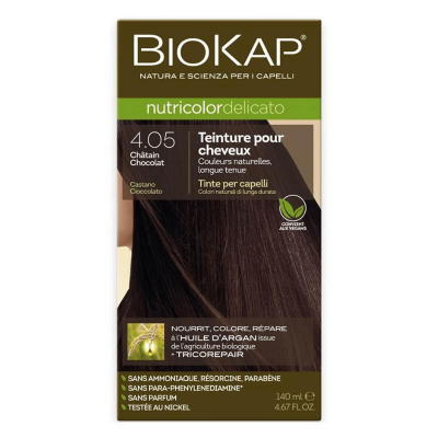 BIOKAP Nutricolor Delicato 4.05 Châtain Chocolat | LE PARA