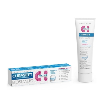 CURASEPT Biosmalto Dentifrice Enfants Fraise | LE PARA
