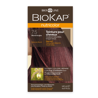 Biokap Nutricolor 7.5 Blond Acajou Coloration