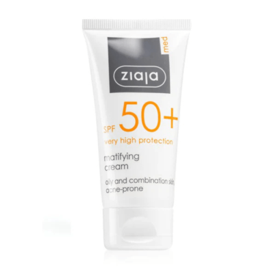 Ziaja Med Crème Solaire Matifiante SPF 50+ 50ml